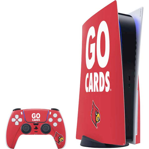 University of Louisville Go Cards PlayStation PS5 Skins